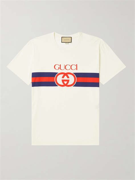 gucci striped ringer tee|Gucci t shirt sale.